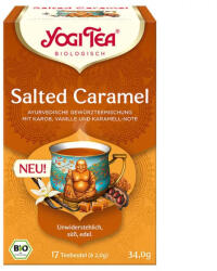 YOGI TEA Yogi BIO Sós karamell tea 17x2g Salted Caramel - alphavital
