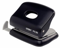 Rapid Perforator plastic Rapid FC20, 20 de coli, cutie, negru (RA-23256400)