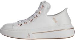 Skechers Snoop One-og Leather - Slip-ons 186001WHT Női Fehér Sportcipő, 39