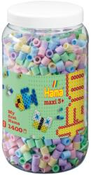 Hama Set Hama Perle Maxi 8544, 1400 perle colorate, 10 mm, mix pastel (8544)