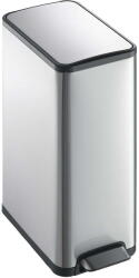 EKO Ecoslim Pedálos Szemetes - Rozsdamentes Acél - 45 Liter