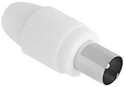  Férfi TV antenna koaxiális dugó, nagy méret, Cabletech, 9, 52 mm