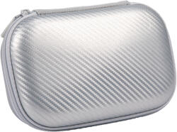 ZIPIT Penar cu fermoar ZIPIT Carbon Storage Box cu buzunar interior- Silver (ZP-375878) Penar