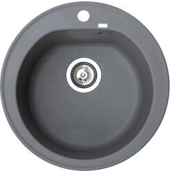 Metalac X Venera E510 Granit Konyhai Mosogató 510MM Átmérő 90MM Szifon Szürke