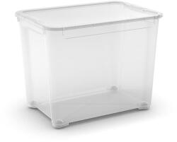 Keter Tbox Tároló fedővel 70 l átlátszó (3253924831787)