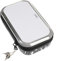 ZIPIT Penar cu fermoar ZIPIT & LOCK Tin - White Board Grey (ZP-375427) Penar