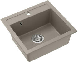 Quadron JOHNNY 110, 500 x 470 mm soft taupe bézs színű gránit mosogatótálca