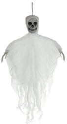 Ruhhy 26124 Függő fehér csontváz dekoráció - 70 cm-es Halloween dísz (5900779957565)