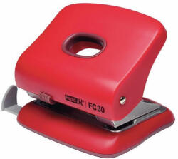 Rapid Perforator plastic Rapid FC30, 30 de coli, cutie, rosu (RA-23639403)