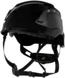 3M SecureFit X5012VE-CE védősisak szellőzőrésekkel, 1000V, fekete (7100175536)