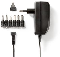 Nedis univerzális AC-DC tápegység, állítható 3V-12V, 2, 25A, 27W, 6 cserélhetó táp dugó (ACPA007)