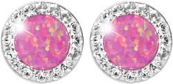 JSB Bijoux Opál Swarovski Light Fuchsia kristálykövekkel 92400040l-fu (Ag925/1000, 1, 4 g)