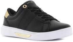 Tommy Hilfiger Chic Panel fekete női bőr cipő Méret: 37