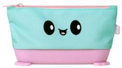ZIPIT Penar cu fermoar ZIPIT Silicone Standing Pouch - Blue-Pink (ZP-378985) Penar