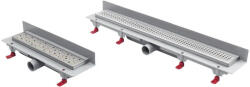 FixTrend Klasik 750 falsík melletti rozsdamentes zuhanyfolyóka, 750mm, matt króm