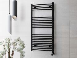  Törölközőszárító radiátor 140cm * 60cm Íves, fekete (20.14060IBL)
