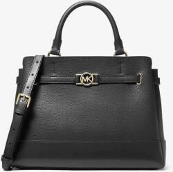 Michael Kors női bőr táska Reed fekete színben