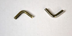  family fém sarok ezüst 1, 4 cm, lapos