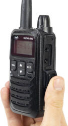 PNI Hordozható rádióállomások csomagja PNI DMR R45, digitális és analóg, 446MHz, 16 digitális csatorna és 99 analóg csatorna, Li-Ion 2000mAh, 4 db
