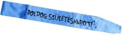  Születésnapi Vállszalag - Kék - Boldog Születésnapot (06571)