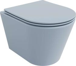 Mexen Rico - Perem Nélküli Fali WC - Slim - Szürke Matt (5907709157576)
