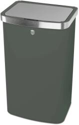 Berlinger Haus Szenzor érzékelős szemetes 60 literes fém matt zöld Matte Green Collection BH/9797