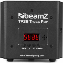 BeamZ TP36 TRUSS PAR, 3& - 215; 4& - 8243; 4-in-1 KED, RGB-UV, DMX