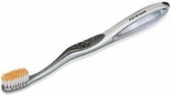 Trisa Fogkefe Trisa Pro Interdental Promo Medium 664332, ajándék védőburkolattal, fekete