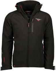 Geographical Norway férfi dzseki TABOO MEN softshell, Fekete 4XL