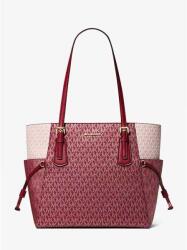 Michael Kors piros női Voyager táska, nagyméretű