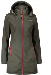 Altisport Női softshell kabát ALTISPORT CIARA KHAKI/PIROS méret: S