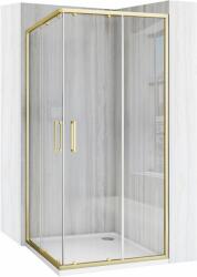 Rea City - Zuhanykabin - Sarok - 90x90 cm - Arany