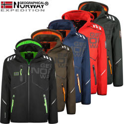 Geographical Norway férfi kabát ROBIN MEN softshell, M Sötétszürke