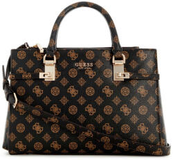 GUESS Női táska Guess Loralee Status Satchel PG922606 Barna 30 x 22 x 10 cm
