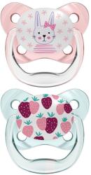 Dr. Brown's Suzeta pentru bebeluși Dr. Brown's - PreVent, 0-6 luni, 2 buc. , roz (72239301760)