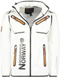 Geographical Norway férfi kabát RAINBOW MEN softshell, Fehér XXL