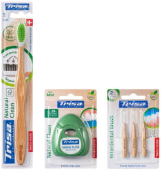 Trisa Eco Natural Clean csomag 674966+679062+686670 Többszínű