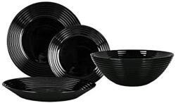Luminarc Harena étkészlet 19 részes fekete (883314607741)