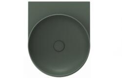 RAVAK Yard Mosdókagyló 40, 5x50 cm grey green matt csaptelep furat nélkül XJX08040000 (XJX08040000)
