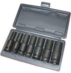  Gépi dugókulcs készlet rögzítőgyűrűvel 1/2' ' 8-19 mm/7 darabos 8-19 mm/7 darabos