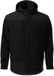 MALFINI Vertex téli softshell kabát férfi fekete M