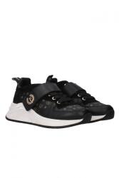  Női cipő Pollini Running Strap Loghi Black 37 EU