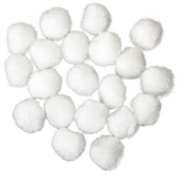  Kreatív Junior Fehér Pompon - 20mm, 20db (137460)