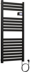 Nero Italia Elektromos design radiátor digitális termosztáttal NERO Italia AF-04DEW - 50 x 120 cm