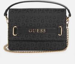 GUESS női műbőr fekete keresztbody táska