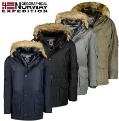 Geographical Norway férfi kabát ABIOSAURE MEN 003 parka, XXL Khaki