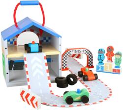 Orange Tree Toys Set de joacă Orange Tree Toys - Pista de curse, 26 piese (OTT11386) Figurina