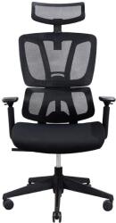 RONDI Ergonomikus Balance Pro irodai szék, RONDI, hálós háttámlával, állítható deréktámasszal, szinkron mechanizmussal, fekete