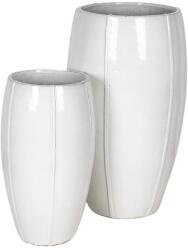  Alden Vase Giant kerámia növénytartó szett fehér 44x77-57x100cm S2 (EC505160)