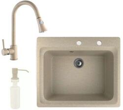 NERO Italia Gránit Mosogató szett - 60cm - pepita - 55 490 Ft
